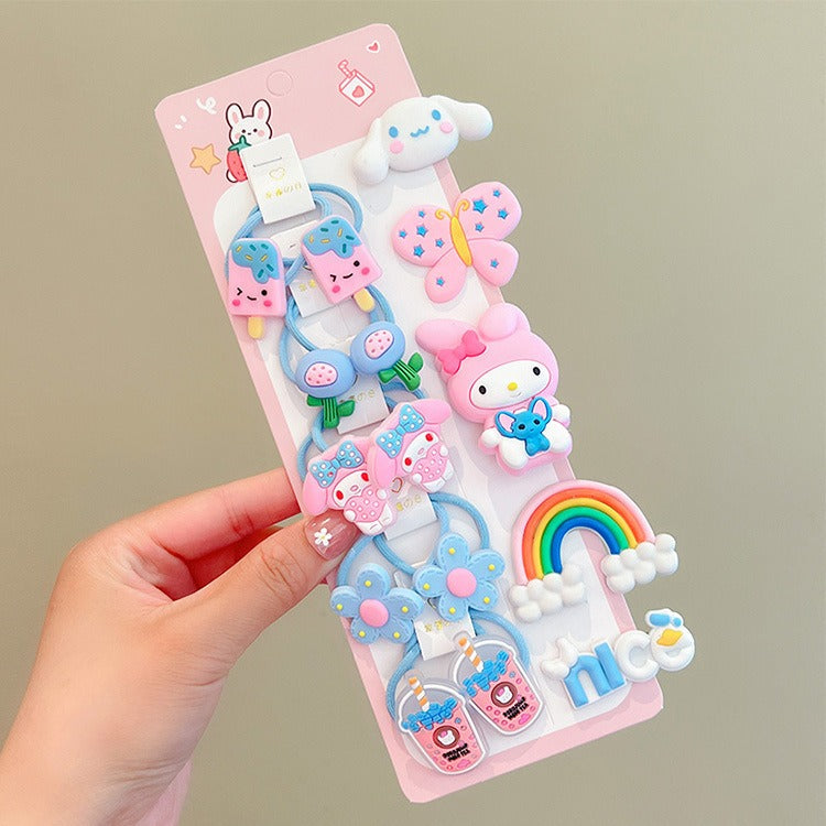 Hair Clips and Bands Pack