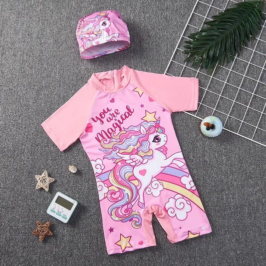 Swimming costume pink