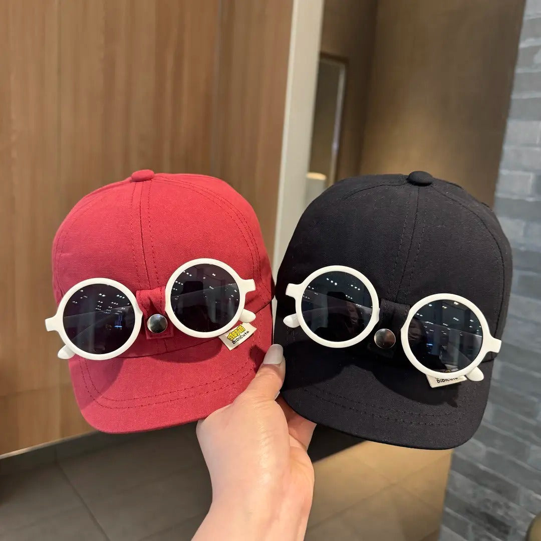 Caps +sunglasses