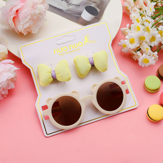 Hairclips and sunglasses