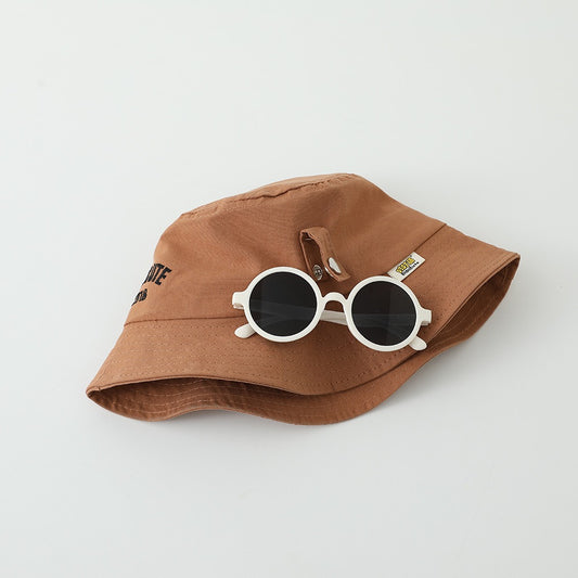 Hat and sunglasses