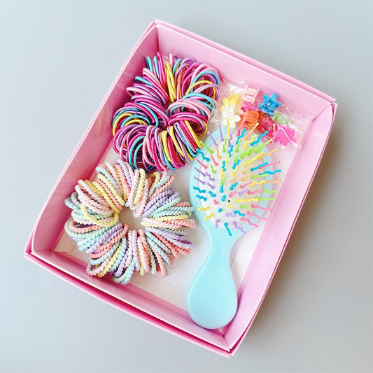 Gift Pack hair accessories with brush